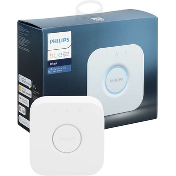 Bridge wireless Philips Hue, compatibil cu gama Hue, control iOS/Android, Apple Home Kit Bridge wireless Philips Hue, compatibil cu gama Hue, control iOS/Android, Apple Home Kit