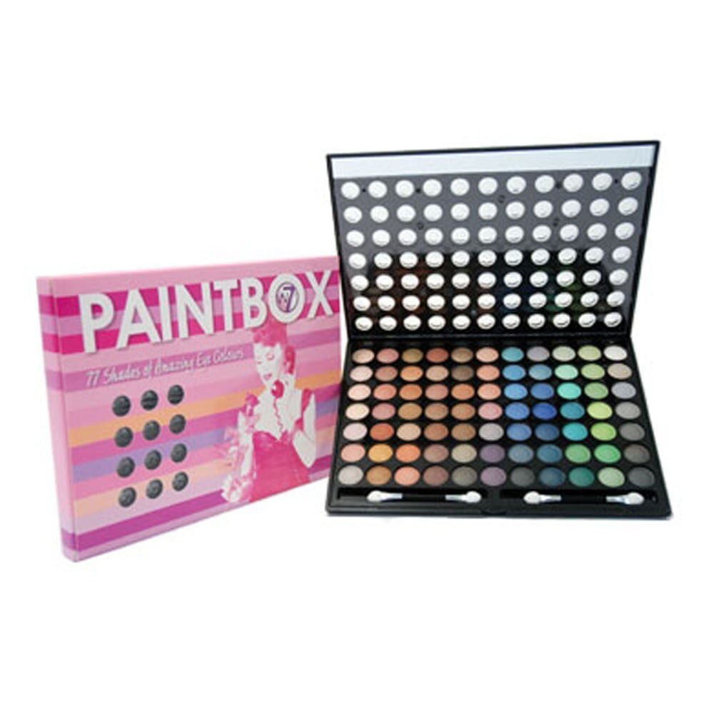 Paleta de 77 de culori W7 PaintBox