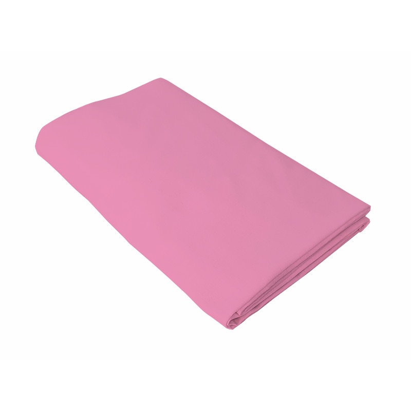 Cearceaf roz, KidsDecor, cu elastic pat copii 70x160 cm