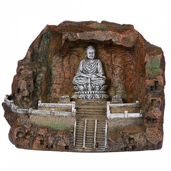 Decor pentru acvariu, Buddha, Ebi, 20x15x15 cm, Maro Decor pentru acvariu, Buddha, Ebi, 20x15x15 cm, Maro