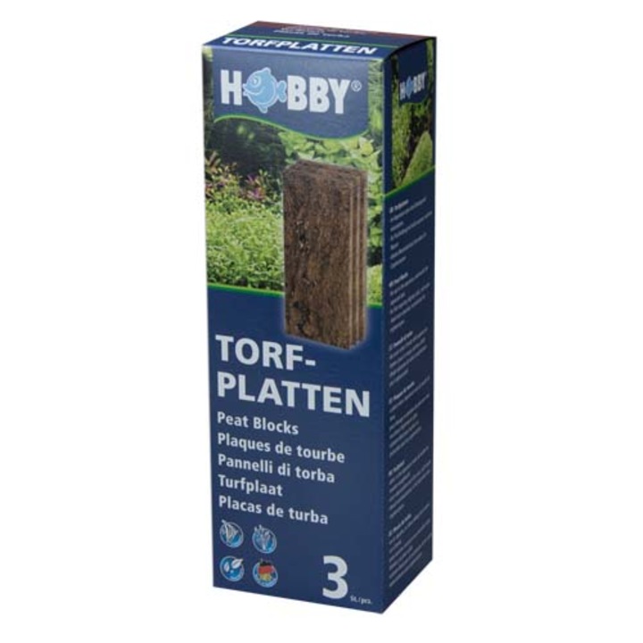 Hobby Tőzegdeszkák 3db, 36x9x1,8cm