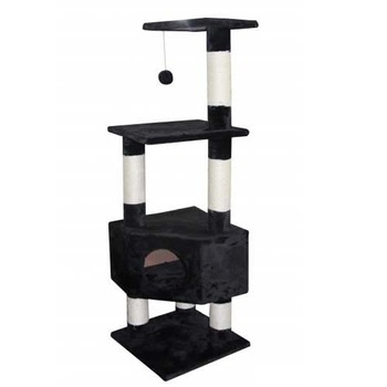 Culcus pentru pisici, Ebi, Classic Loonaa, Negru, 40 x 40 x 135cm -9cm Culcus pentru pisici, Ebi, Classic Loonaa, Negru, 40 x 40 x 135cm -9cm