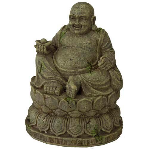 Statuie decorativa Buddha, Ebi, Maro, 9.5x9.5x12.5 cm
