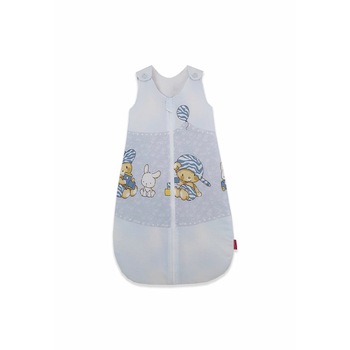 Sac de dormit, KidsDecor, toamna 1 tog Hai la joaca albastru 95 cm Sac de dormit, KidsDecor, toamna 1 tog Hai la joaca albastru 95 cm