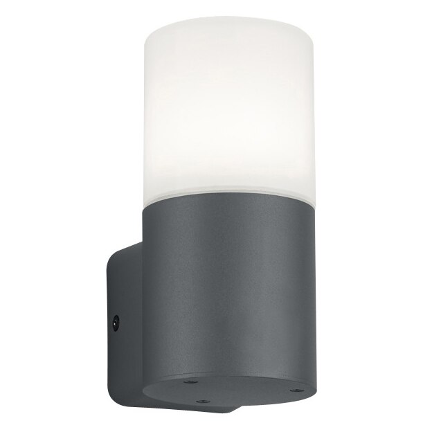 Aplica exterior Well Roma, E27, 60W, IP44, Gri inchis