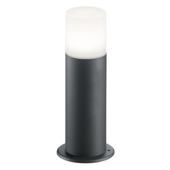 Stalp gradina Well Roma, E27, 60W, IP44, 40 cm, Gri inchis Stalp gradina Well Roma, E27, 60W, IP44, 40 cm, Gri inchis