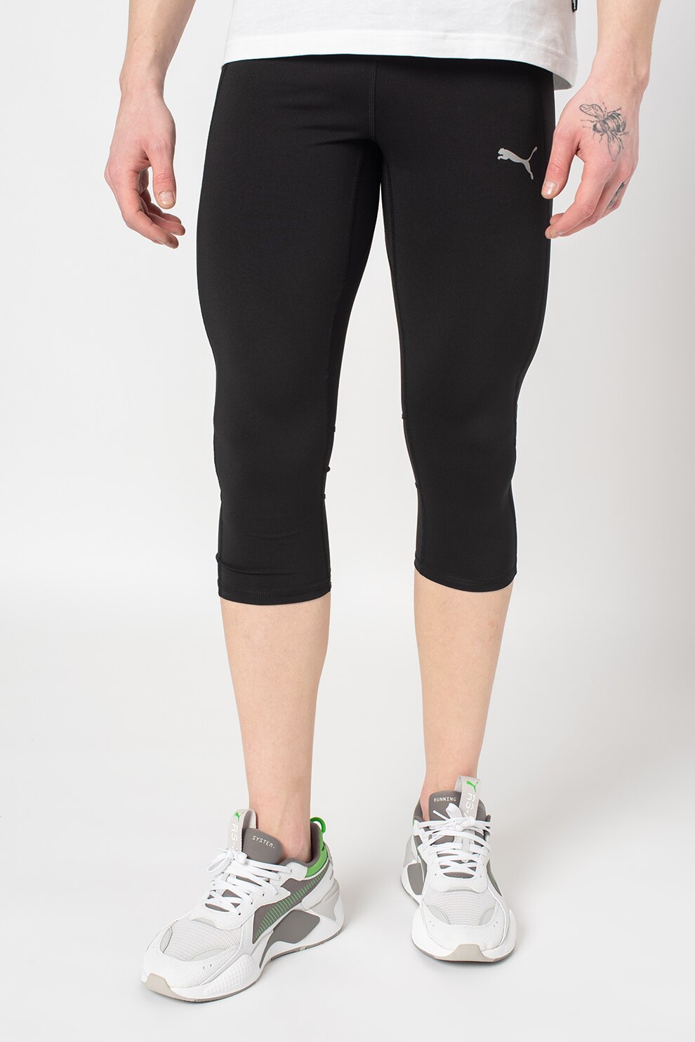 Puma, Colanti pentru alergare Speed Capri, Negru, S