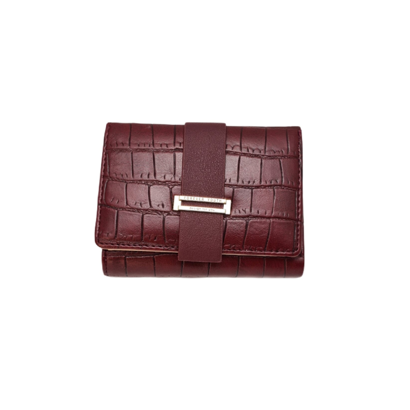 Portofel mic dama, Tia Accesorii, rosu bordo