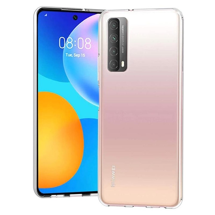 Силиконов Кейс Fashion Case за Huawei P Smart 2021, Прозрачен
