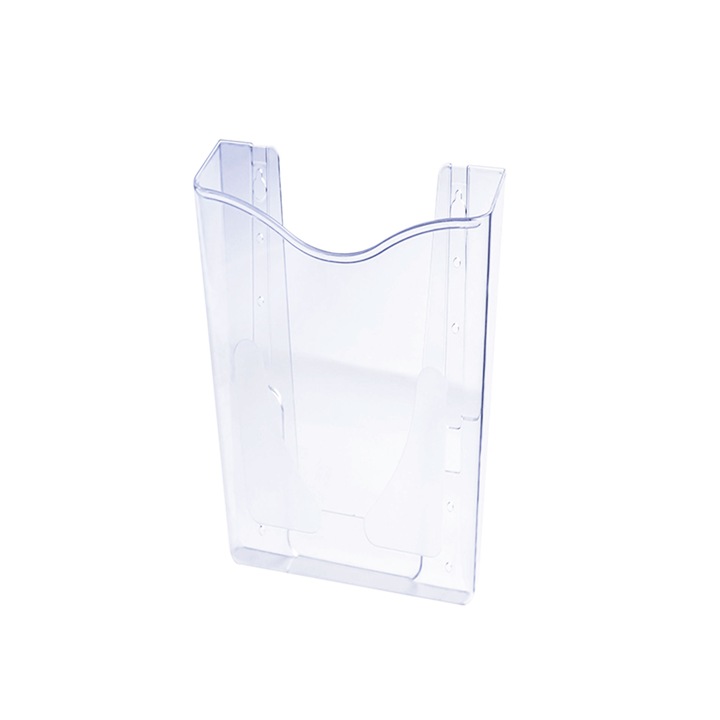 Suport brosura, Kejea, Plastic, Perete, Vertical, 99 x 210 mm, Transparent