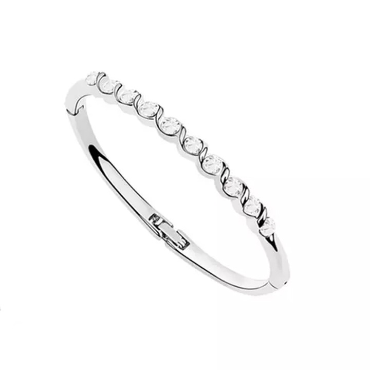 Bratara dama, Philip Jones, Aur 18K, Argintiu