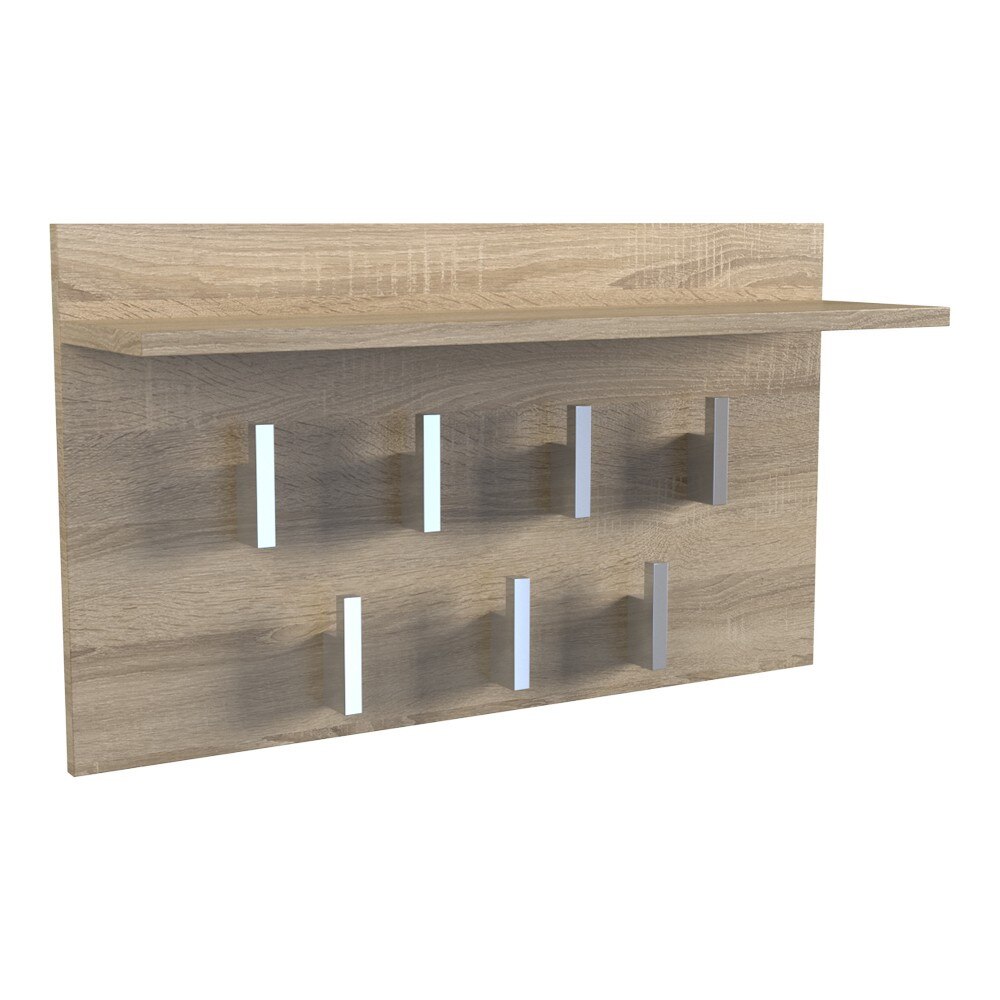 Cuier Odell 2F, 40x70x20, 7 agatatoare, sonoma