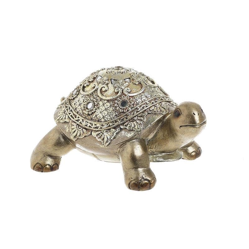 Figurina broasca testoasa, gold, 16 x 12 x 9 cm