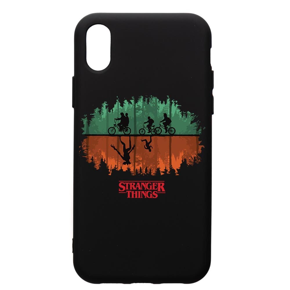 Husa de protectie Apple iPhone XR, Stranger Things, silicon, cu interiorul din material textil, protectie camera, PB279