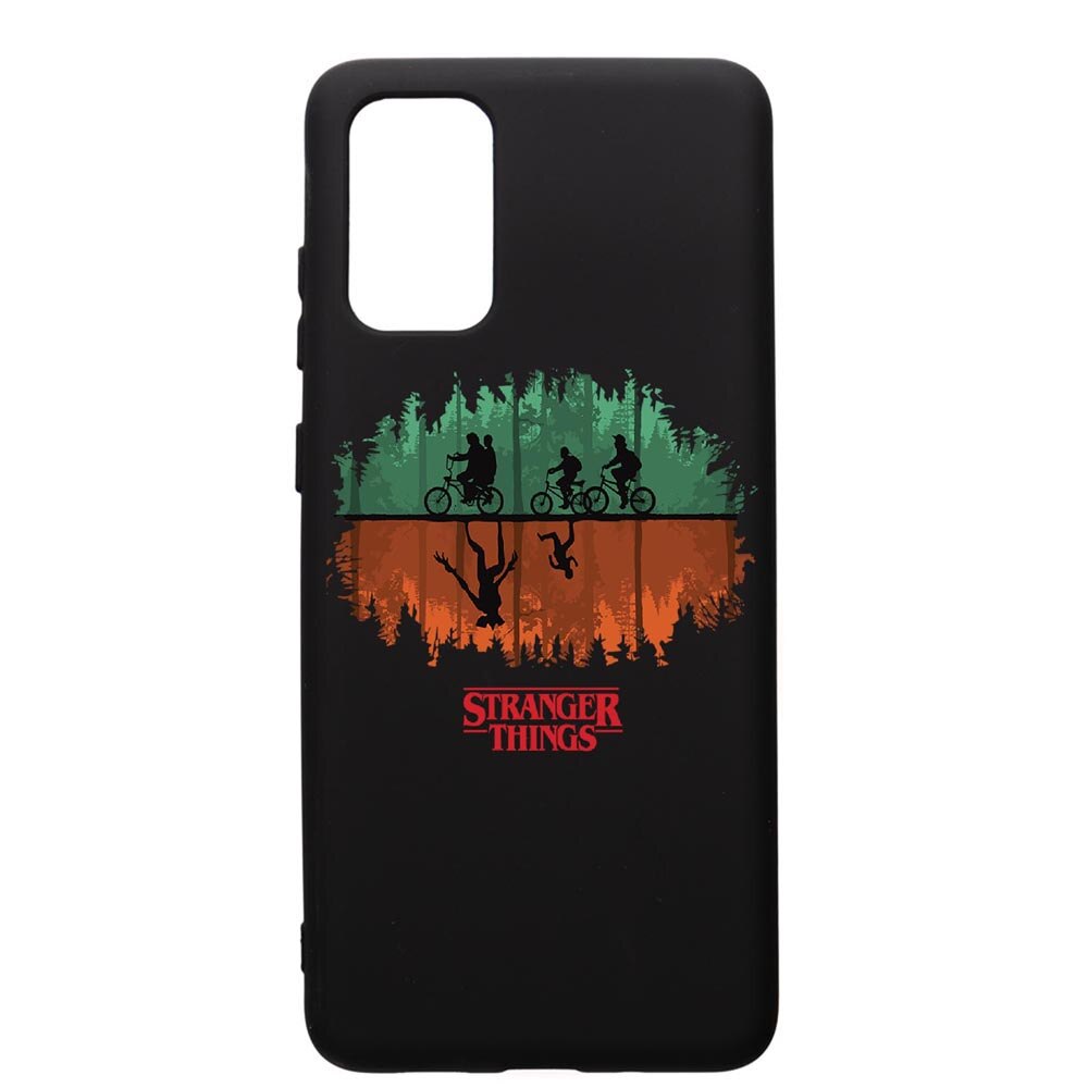 Husa de protectie Samsung Galaxy A51, Stranger Things, silicon, cu interiorul din material textil, protectie camera, PB279