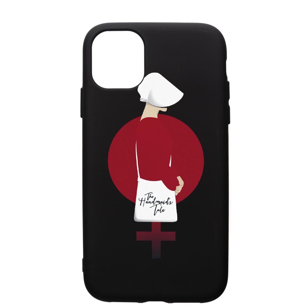 Husa de protectie Apple iPhone 12 Pro, The Handmaid's Tale, silicon, cu interiorul din material textil, protectie camera, PB283