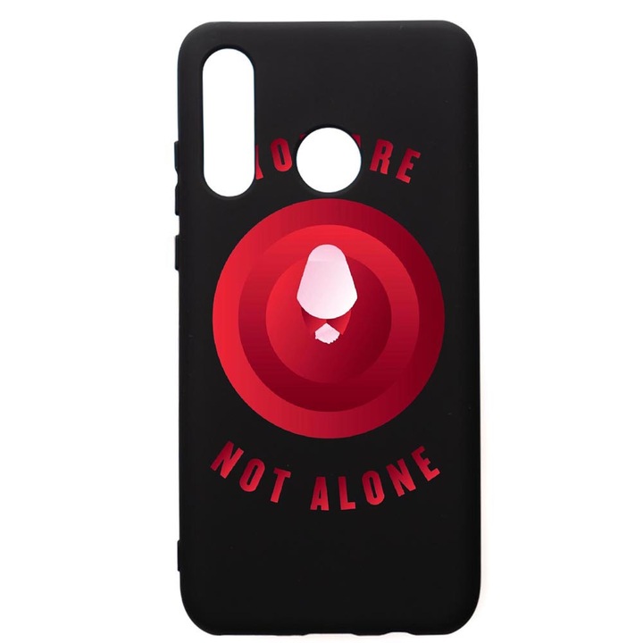 Защитен калъф Huawei P30 Lite, The Handmaid's Tale, силиконов, с текстилна вътрешност, защита на камерата, PB284