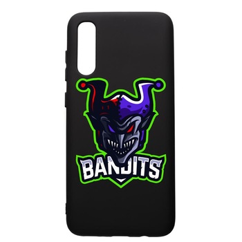 Husa de protectie Samsung Galaxy A70, Gamers, Bandit, silicon, cu interiorul din material textil, protectie camera, PB287 Husa de protectie Samsung Galaxy A70, Gamers, Bandit, silicon, cu interiorul din material textil, protectie camera, PB287