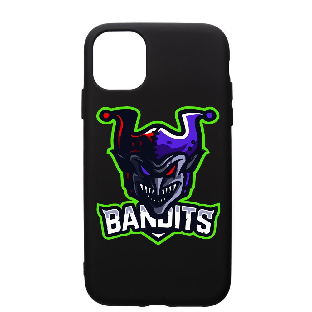 Husa de protectie Apple iPhone 11, Gamers, Bandit, silicon, cu interiorul din material textil, protectie camera, PB287
