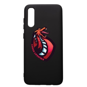 Husa de protectie Samsung Galaxy A30S, Gamers, Lifestyle, silicon, cu interiorul din material textil, protectie camera, PB289 Husa de protectie Samsung Galaxy A30S, Gamers, Lifestyle, silicon, cu interiorul din material textil, protectie camera, PB289