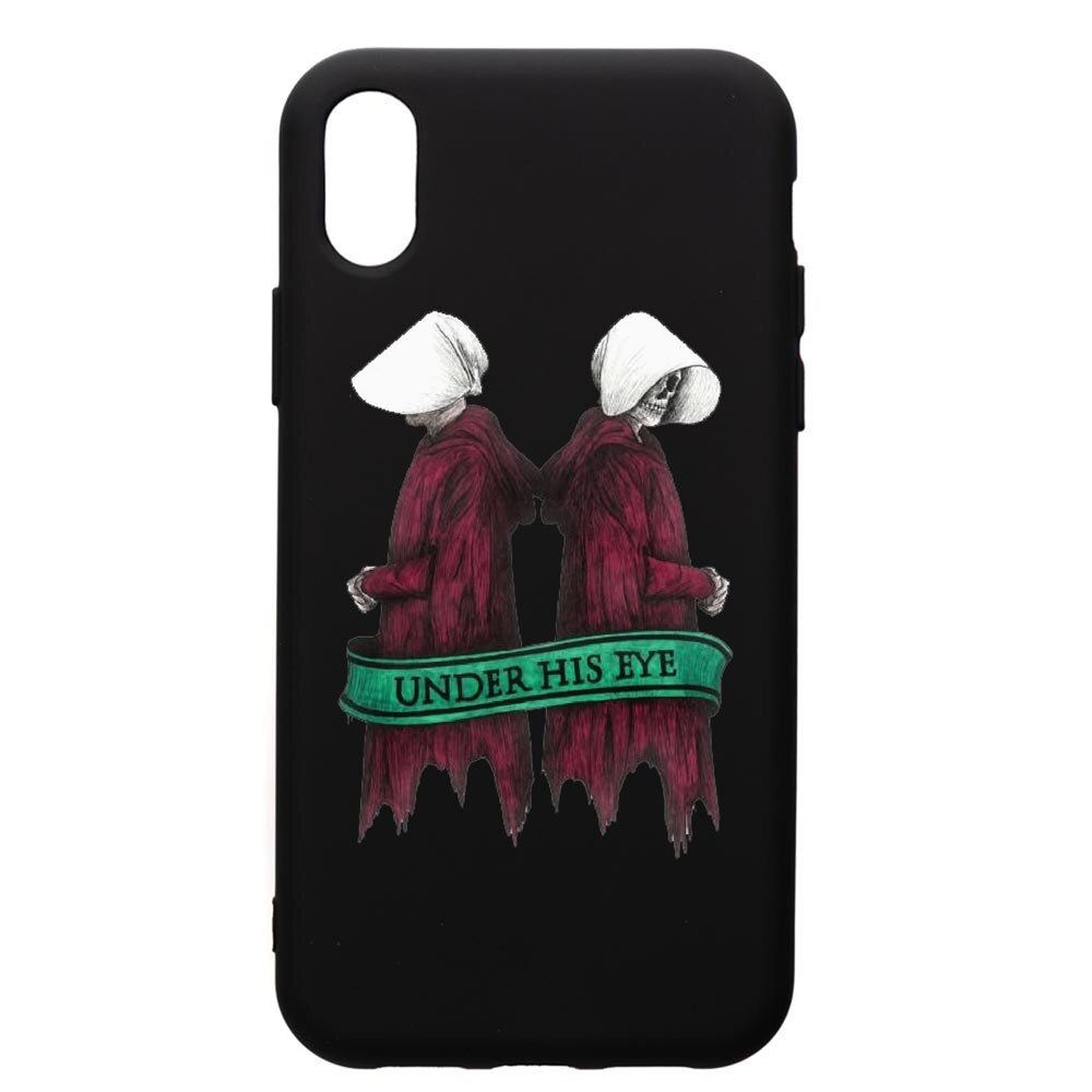 Husa de protectie Huawei Y6 2019, The Handmaid's Tale, silicon, cu interiorul din material textil, protectie camera, PB291