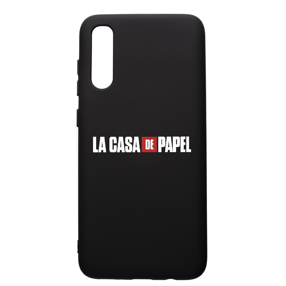 Husa de protectie Samsung Galaxy A50, La Casa De Papel, silicon, cu interiorul din material textil, protectie camera, PB292