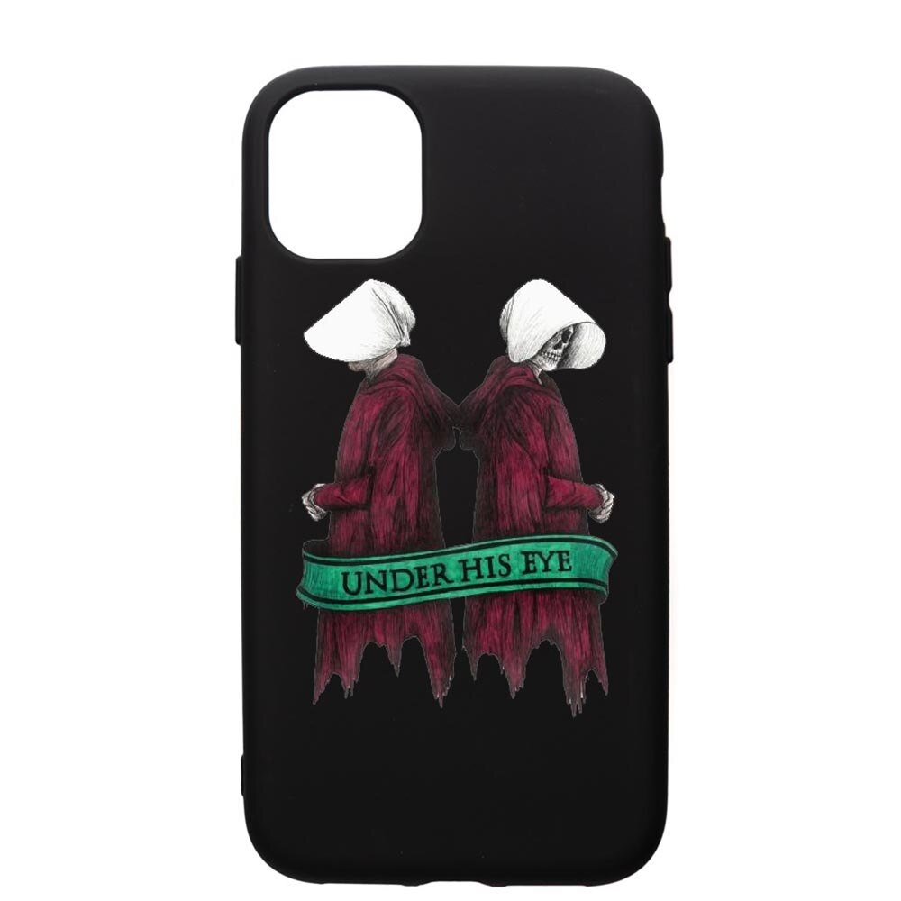 Husa de protectie Apple iPhone 12 Pro, The Handmaid's Tale, silicon, cu interiorul din material textil, protectie camera, PB291