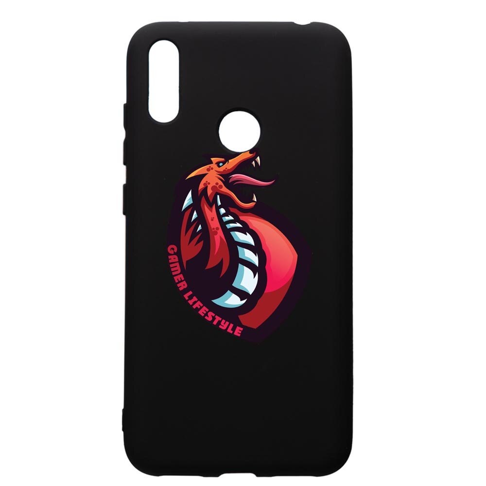 Husa de protectie Huawei Y7 2019, Gamers, Lifestyle, silicon, cu interiorul din material textil, protectie camera, PB289