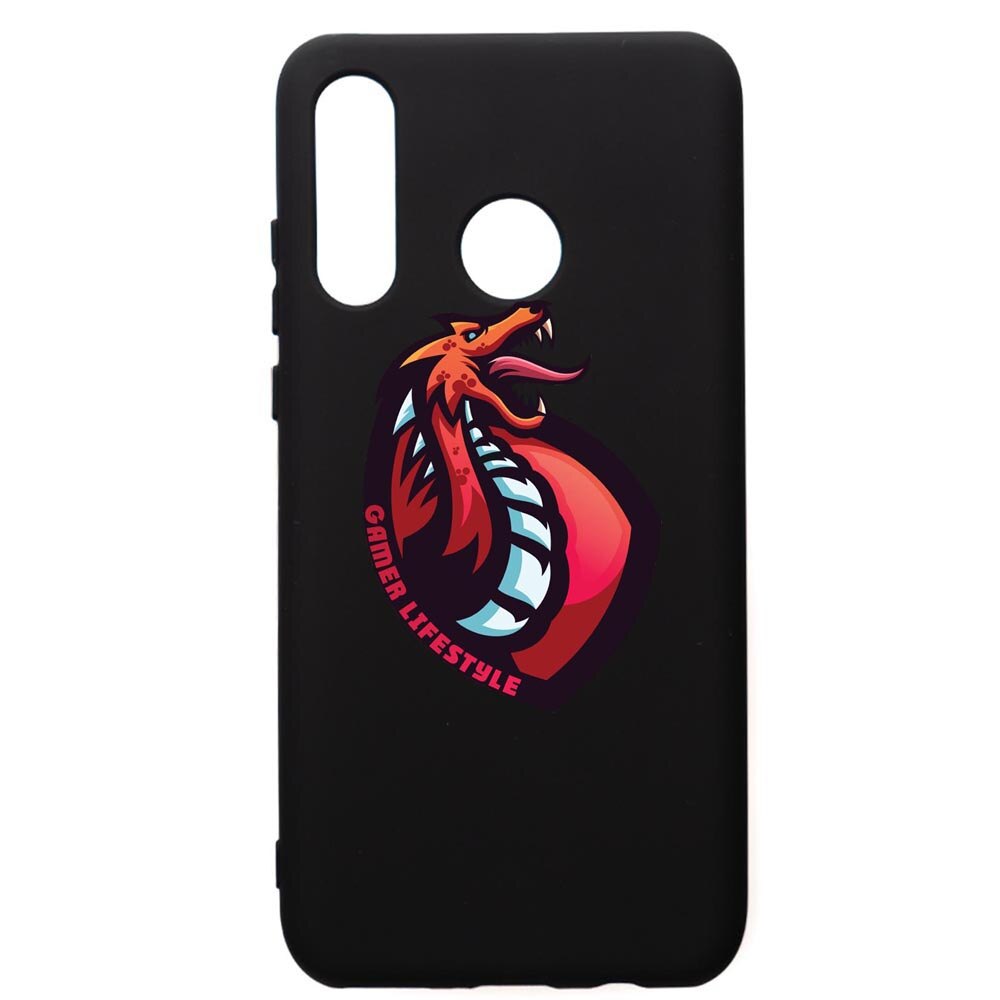 Husa de protectie Huawei P30 Lite, Gamers, Lifestyle, silicon, cu interiorul din material textil, protectie camera, PB289