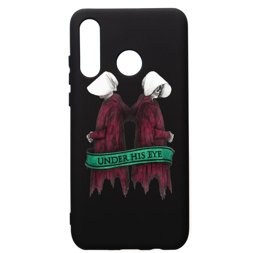 Husa de protectie Huawei P30 Lite, The Handmaid's Tale, silicon, cu interiorul din material textil, protectie camera, PB291