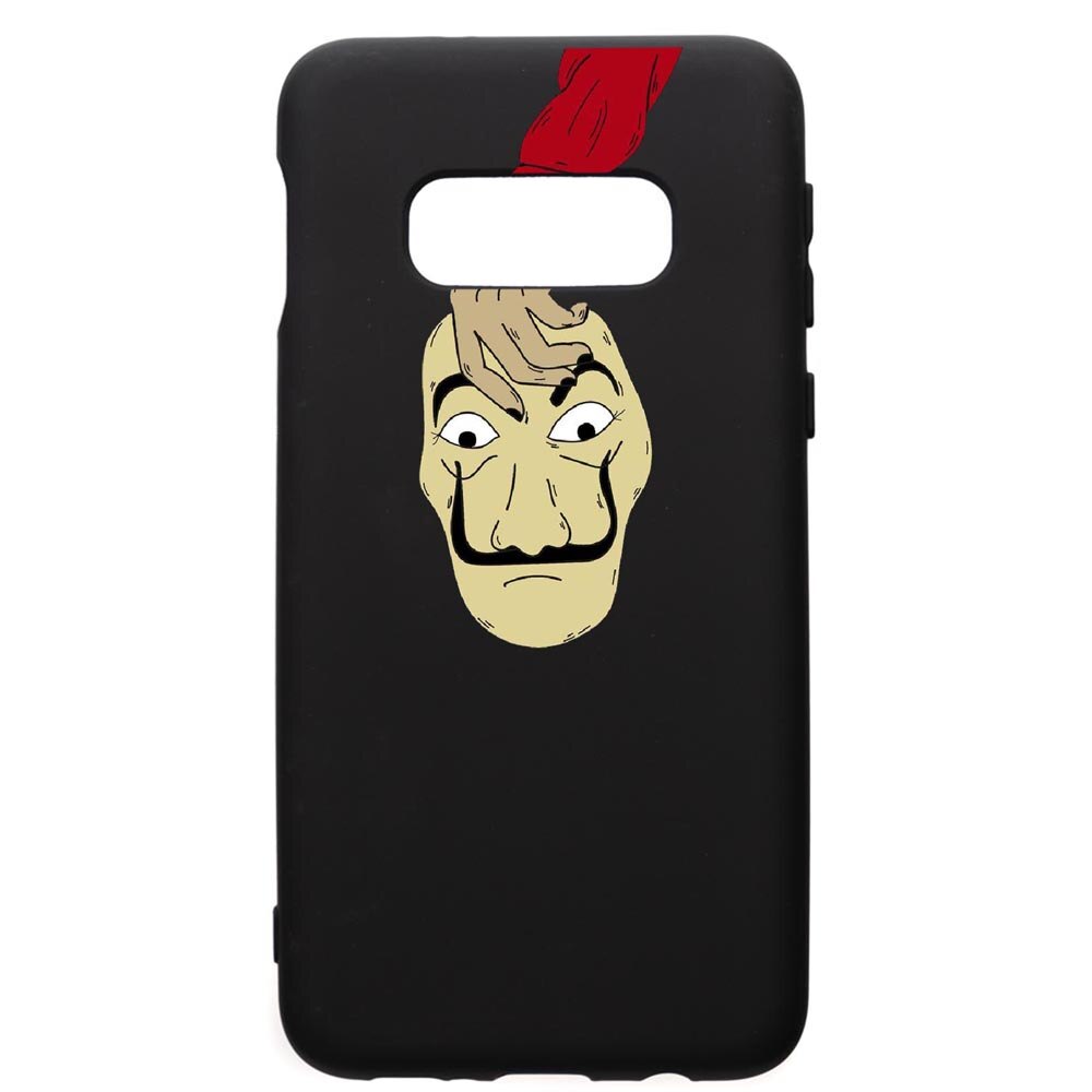 Husa de protectie Samsung Galaxy S10E, La Casa De Papel, silicon, cu interiorul din material textil, protectie camera, PB295