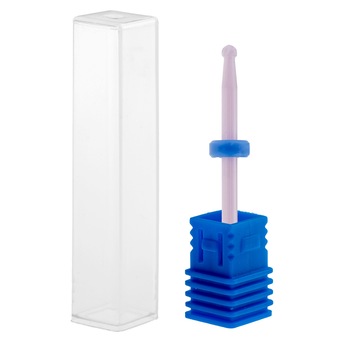 Capat freza din ceramica pentru cuticule, Lila Rossa, roz, granulatie mere, cf04-2-1 Capat freza din ceramica pentru cuticule, Lila Rossa, roz, granulatie mere, cf04-2-1