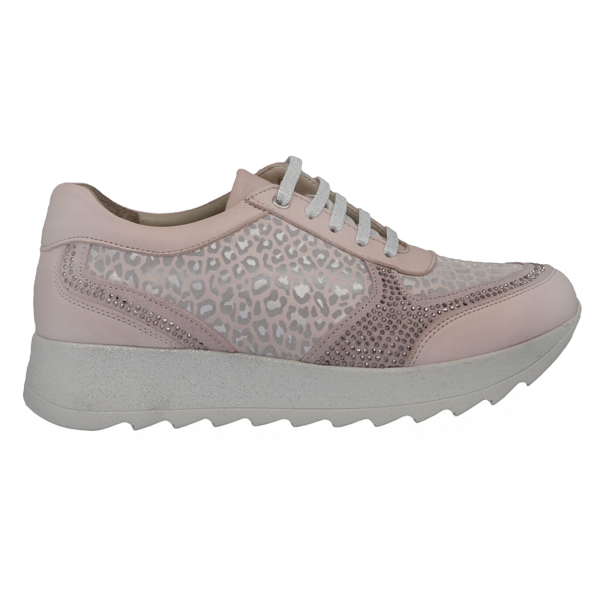 Pantofi dama Caspian 203, Roz/Maro