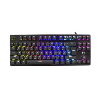 Tastatura gaming cu fir White Shark Spartan, Albastru, Negru Tastatura gaming cu fir White Shark Spartan, Albastru, Negru