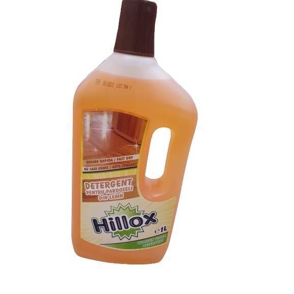 Detergent pardoseli din lemn 1l Hillox