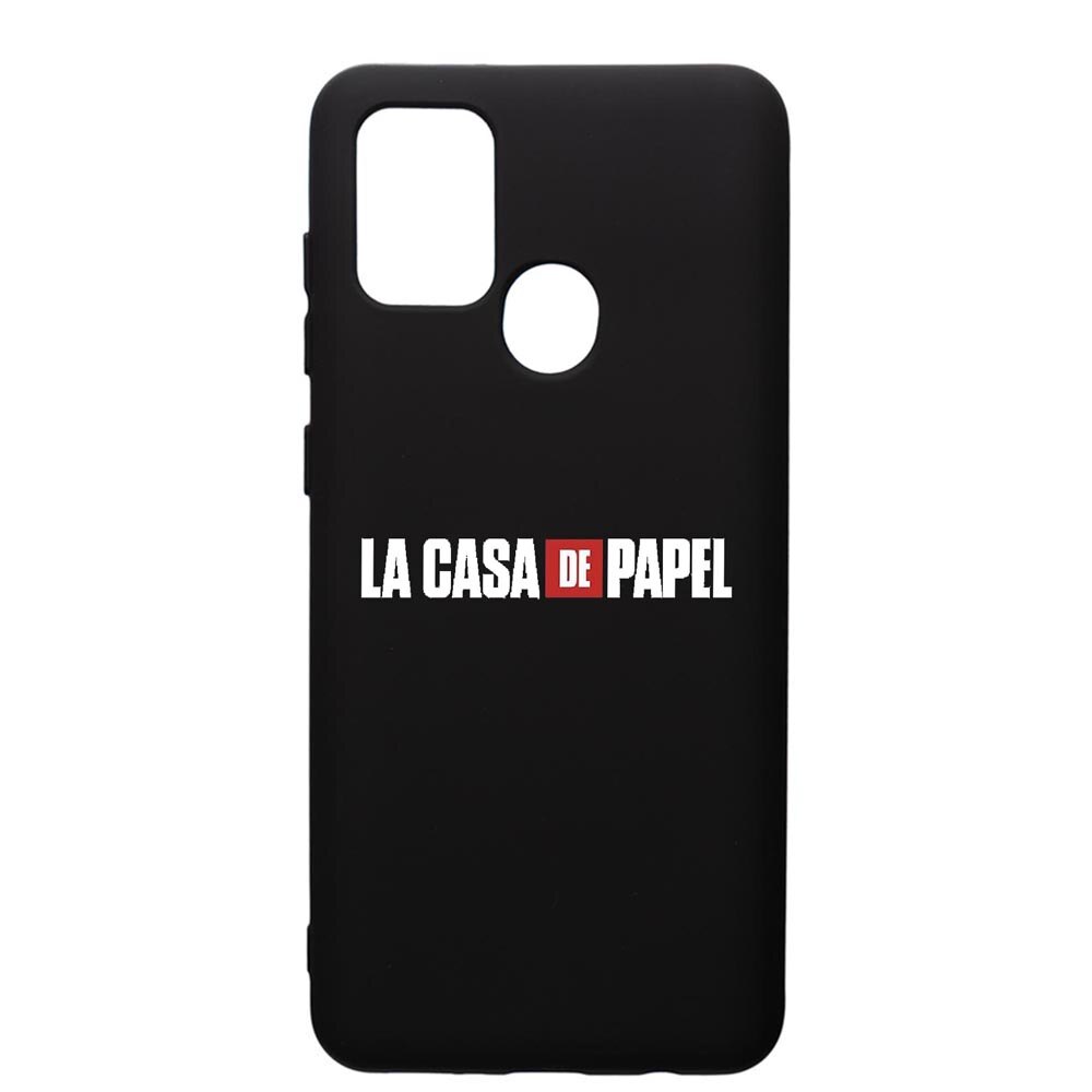 Husa de protectie Samsung Galaxy A21, La Casa De Papel, silicon, cu interiorul din material textil, protectie camera, PB292