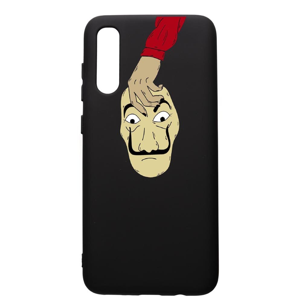 Husa de protectie Samsung Galaxy A50, La Casa De Papel, silicon, cu interiorul din material textil, protectie camera, PB295