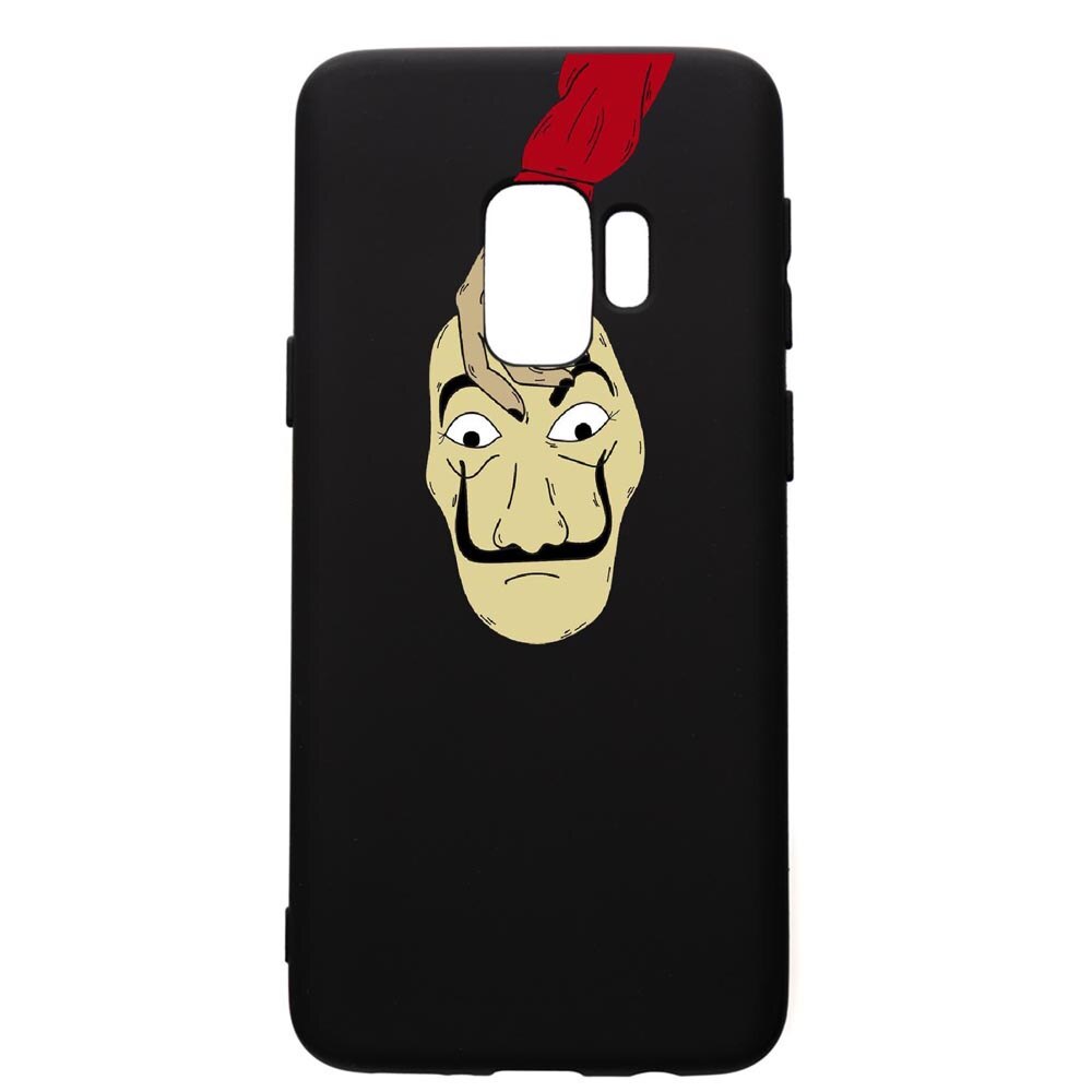 Husa de protectie Samsung Galaxy S9, La Casa De Papel, silicon, cu interiorul din material textil, protectie camera, PB295