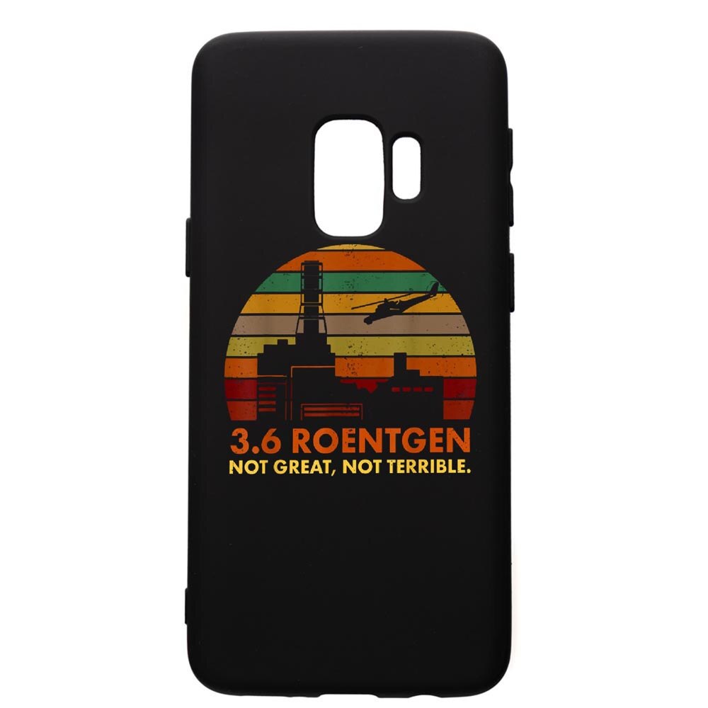 Husa de protectie Samsung Galaxy S9, Chernobyl, silicon, cu interiorul din material textil, protectie camera, PB275