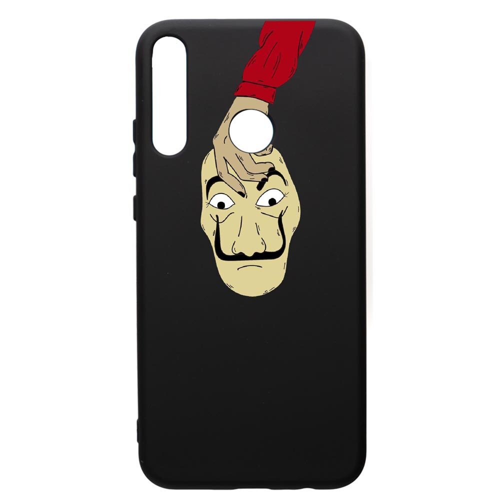 Husa de protectie Huawei P40 Lite E / Y7p, La Casa De Papel, silicon, cu interiorul din material textil, protectie camera, PB295