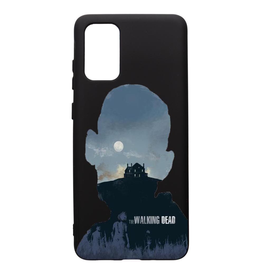 Husa de protectie Samsung Galaxy A71, The Walking Dead, silicon, cu interiorul din material textil, protectie camera, PB303
