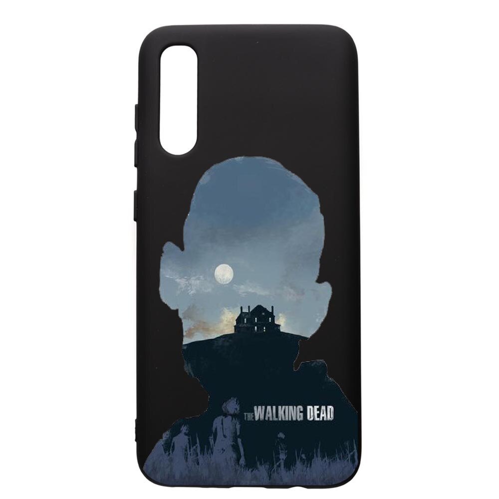 Husa de protectie Samsung Galaxy A50, The Walking Dead, silicon, cu interiorul din material textil, protectie camera, PB303
