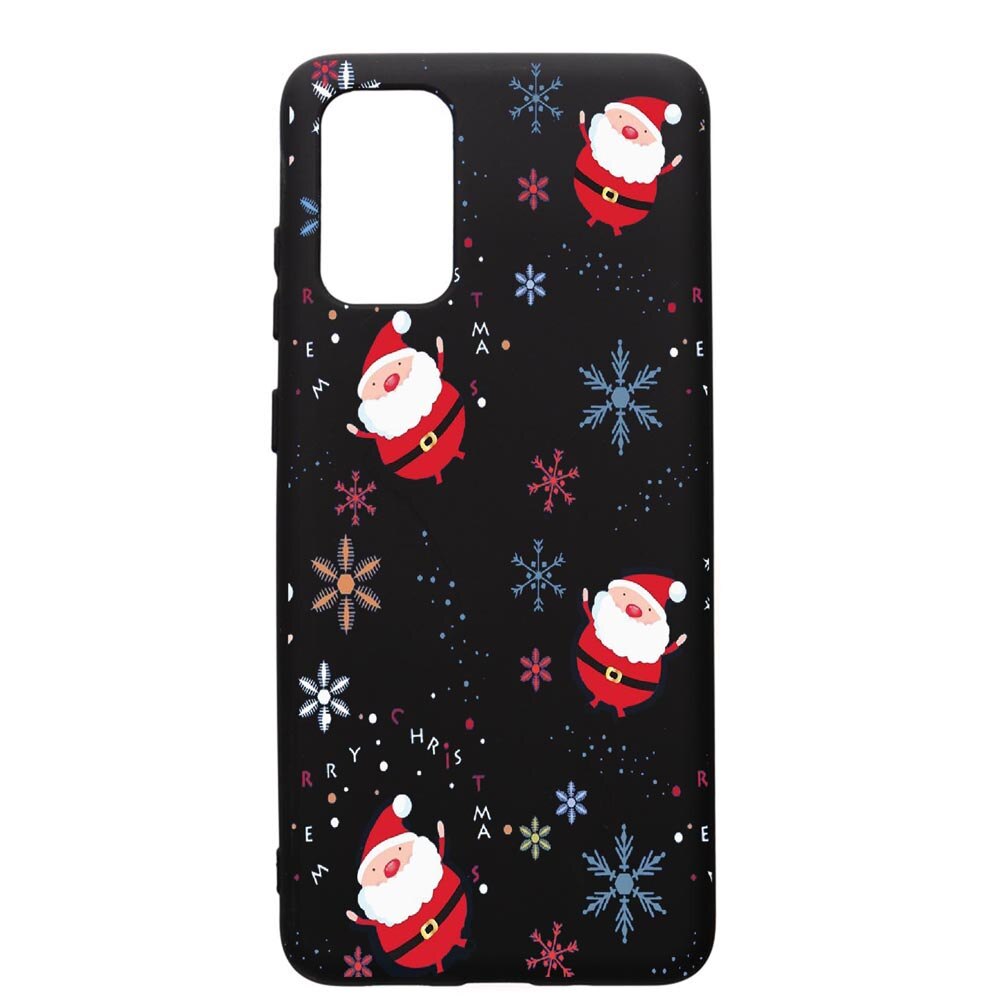 Husa de protectie Samsung Galaxy A41, Xmas, silicon, cu interiorul din material textil, protectie camera, PB308