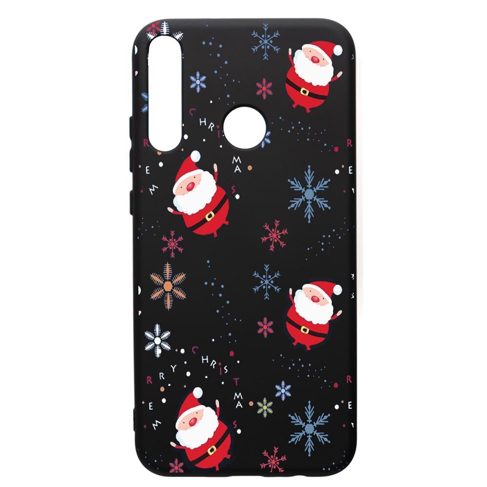 Husa de protectie Huawei P40 Lite E / Y7p, Xmas, silicon, cu interiorul din material textil, protectie camera, PB308