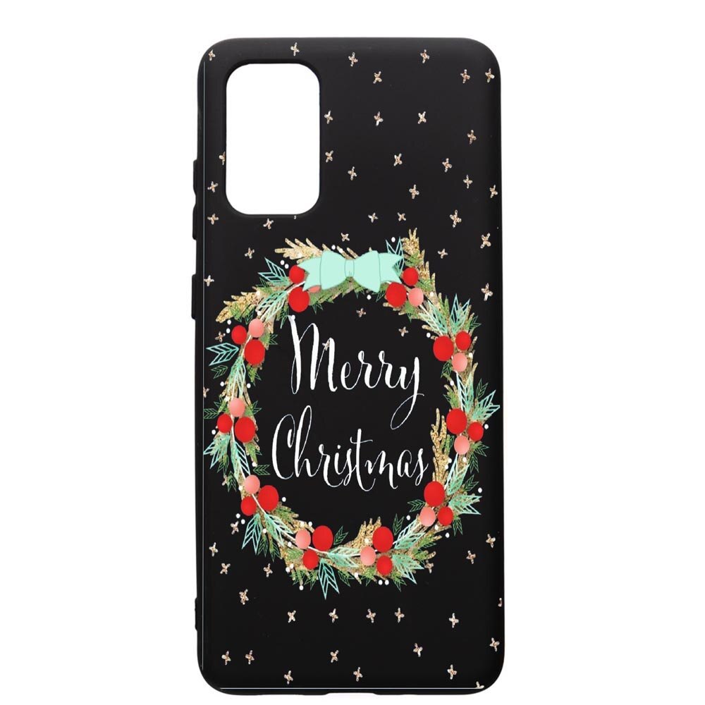 Husa de protectie Samsung Galaxy A51, Xmas, silicon, cu interiorul din material textil, protectie camera, PB312