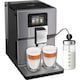 Espressor automat Krups Intuition Preference+ EA875E10, 1450W, Accesoriu pentru spumarea laptelui, 15 bauturi, Ecran tactil, Tehnologie Quattro Force, Retete favorite, Argintiu