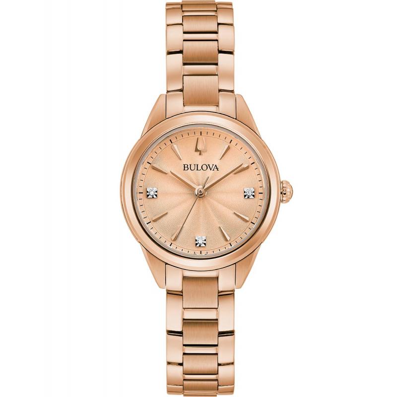Ceas dama Bulova 97P151 Quartz Rose gold