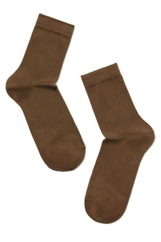 Sosete dama din vascoza (Micromodal), Conte Elegant CLASSIC 000, Maro Sosete dama din vascoza (Micromodal), Conte Elegant CLASSIC 000, Maro