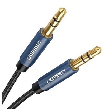 Cablu UGREEN AV122 Jack 3,5 mm AUX, 2m, Albastru Cablu UGREEN AV122 Jack 3,5 mm AUX, 2m, Albastru