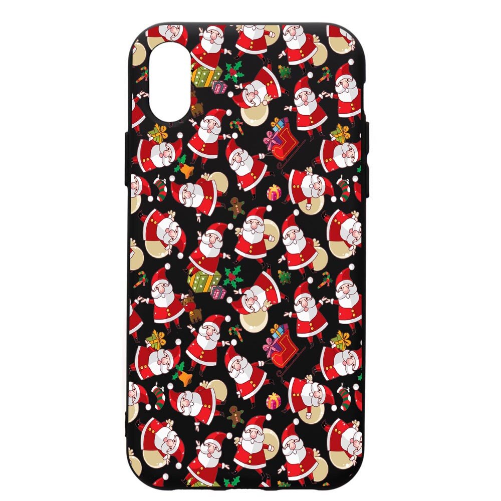 Husa de protectie Apple iPhone XR, Xmas, silicon, cu interiorul din material textil, protectie camera, PB315